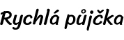 Rychlá půjčka